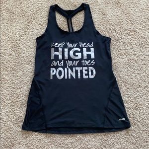 vinyl dance tank top